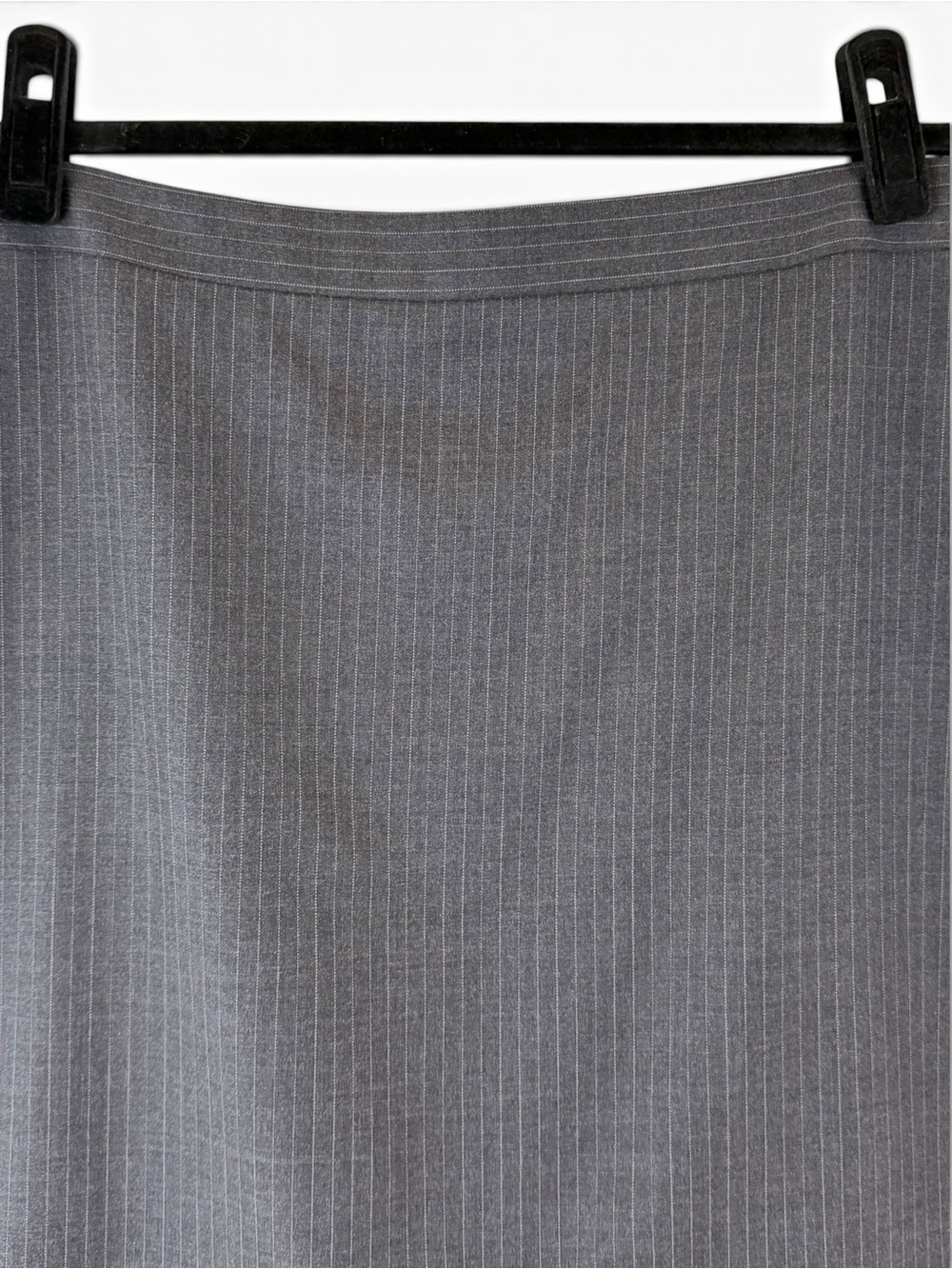 J.Crew No. 2 Pencil Skirt – Women’s Size 4 | Gray Pinstripe | 100% Wool - Picture 3 of 9